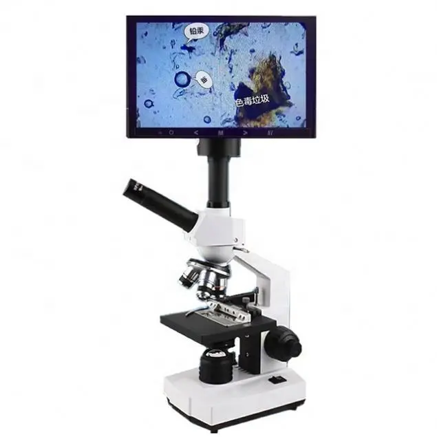 High Quality Dark-Field 10Mp Darkfield Live Blood Analysis Microscope Usb