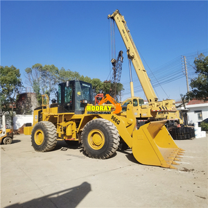 Колесный погрузчик Caterpillar 966 г в Шанхае Подержанный для фронтального погрузчика CAT 966G с 5-тонной номинальной нагрузкой и несколькими функциями