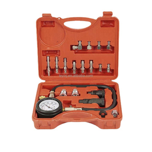 Hand <strong>Compression</strong> <strong>Tester</strong> Pressure Gauge Tool Diesel Diagnostic Tool With Combination Case Pack Manual Source - Product Image 1