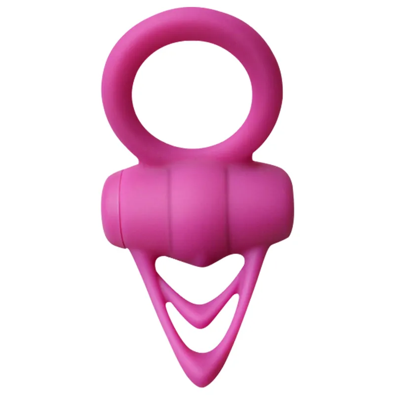 Anel de silicone para pênis, com cabeça de bala recarregável de 5 velocidades, para elevador sexual, brinquedo adulto para casais e pequenos grupos