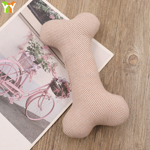 Dayanıklı kemik şeklinde köpek oyuncak çiğnemek ve Scratch Pet aksesuar diş temizleme ve oyun için interaktif ses köpek oyuncak köpek malzemeleri - Product Image 2
