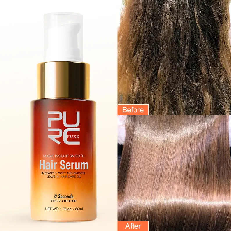 Professional Hair Care Treatment Nourishing Instant Super Shiny Smooth Hair Serum Silk Smoothing Hair Essential Oil