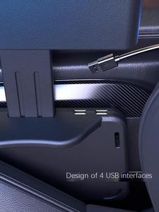 New Arrivals Rotatable Console Storage Box Wireless Charging Rechargeable Auto Arm Rest Universal Car Armrest With USB - Product Image 5