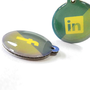 NFC anahtarlık sosyal medya paylaşımı 13.56MHz RFID su geçirmez PVC PET kartvizit incelemesi-Instagram Google incelemesi anahtar kart - Product Image 2