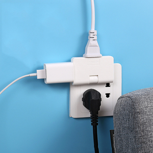 Presa elettrica da 1 a 3 vie 2 Pin spinaci spina 180 presa di corrente girevole a parete - Product Image 4