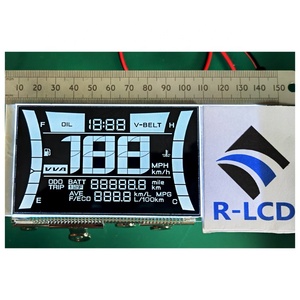 Tùy chỉnh LCD Xe Đạp Bánh xe điện xe xe kỹ thuật số đo dặm cụ phân đoạn màu pantalla LCD Pulsar 150 đồng hồ tốc độ hiển thị - Product Image 4