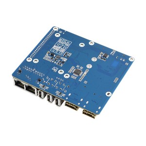 WIFI6 Dual ETH Base Board/Mini-Computer Designed For <strong>Raspberry</strong> <strong>Pi</strong> <strong>Compute</strong> <strong>Module</strong> 4(NOT Included), Onboard M.<strong>2</strong> E KEY Slot - Product Image 2