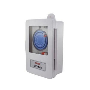 Automatischer 24-Stunden-Lichtschalter 220VAC 230V Analog handbuch Mechanisch Wöchentlich Drehzeit regler Relais schalter SLY168 Timer - Product Image 1