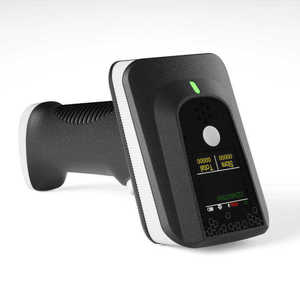 ディスプレイ画面付き高品質ハンドヘルドQRコードリーダーBluetoothワイヤレスUSB1d2dバーコードスキャナー - Product Image 1