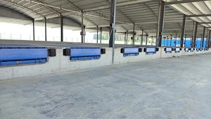 Logistics <strong>Loading</strong> and <strong>Unloading</strong> Cargo Port Save Time, Labor and Labor 10 Tons Dock Leveler - Product Image 4