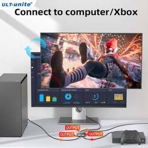 ULT-unite8KHDMIスプリッター双方向8K60Hz 4K 144Hz 1 in 2 Outまたは2 In 1 Outデザイン2.1vHDMIスプリッターおよびスイッチ - Product Image 5