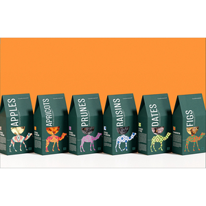 Özel logo fındık ve kurutulmuş meyve kutusu tarihler için pencere ile konik üst konik üst tote kutusu figs üzüm apries kayısı elma - Product Image 1