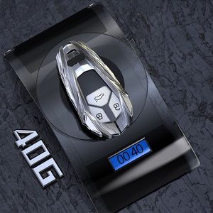 Audi A3 A6 A7 A8 e-tron S3 S6 için anahtarlık ile akıllı anahtar Fob kapak S7 RS6 araçlar - Product Image 3