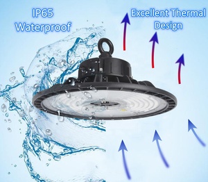 5000k אור היום חיישן מיקרוגל 150lm/w 200lm/w 100w 150w 200w w w 240w מחסן תעשייתי אלומיניום ufo הוביל אור גבוה