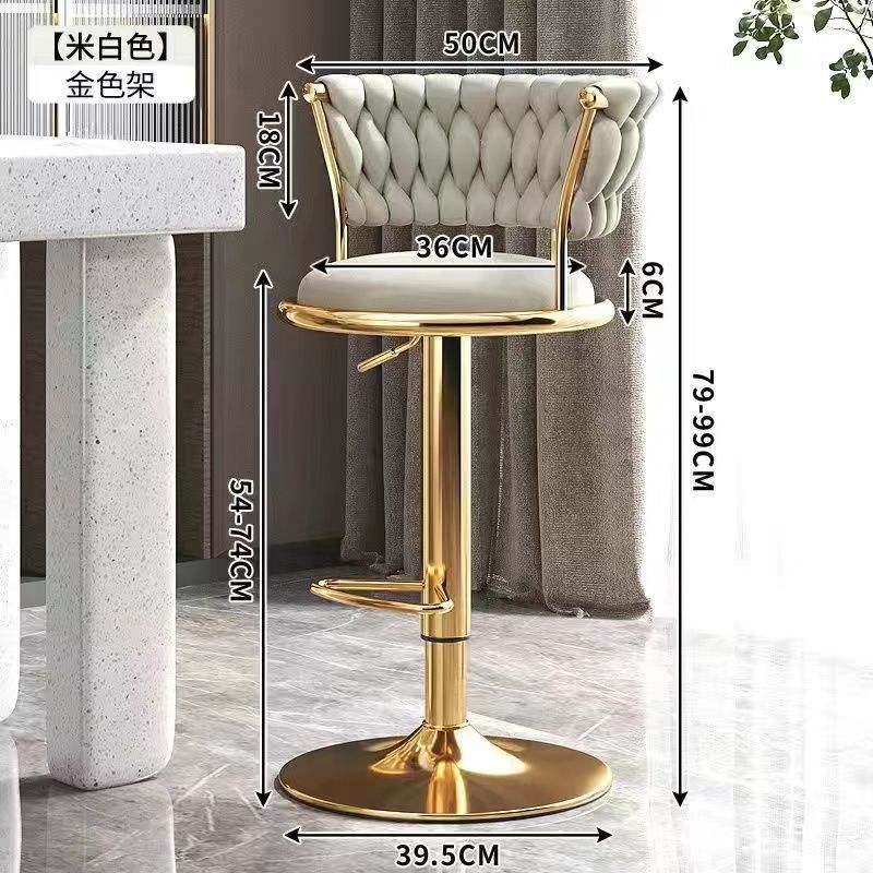 Style doré élégant-blanc crème