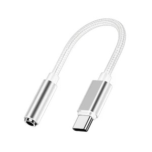Cable auditivo de tipo C a 3,5mm, cable trenzado de decodificación digital para música, llamadas y control de amplia compatibilidad - Product Image 4