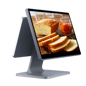 15.6 inç ana ekran POS Systema Metal alüminyum alaşım 11.6 ayrılabilir ikincil ekran ile Pos makinesi kadar Ultra ince dokunmatik - Product Image 5