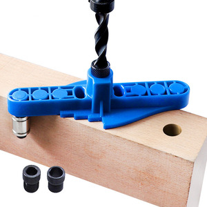 Yeni araçlar İki-in-one delik yumruk pozisyoner kendinden merkezleme scriber ahşap yumruk hassas ağaç İşleme araçları - Product Image 2