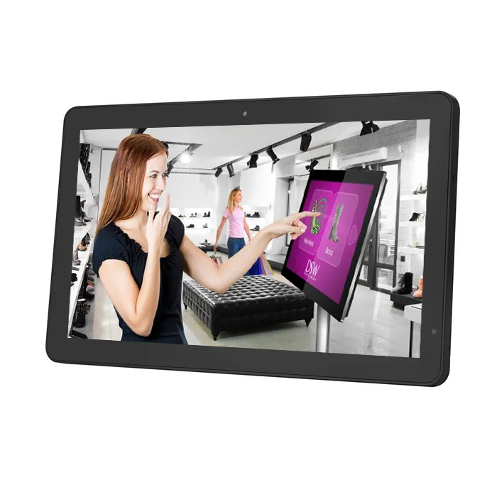 OEM 10.1 12 13 14 15.6 17 19 20 21.5 22 inch Capacitive WiFi RJ45 POE Android Linux LCD Touch Screen Monitors