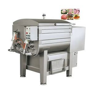 操作が簡単な新しいタイプの真空肉ソーセージ混合食品商業加工プラント生産ラインブレンダー - Product Image 5