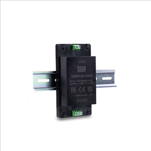 Mean Well Fuente de Alimentación SMPS de 45W, Fuente de Alimentación de Salida Única de 450W, 12V, 3.75A, Corriente de 150V-1500VDC, 1 Unidad