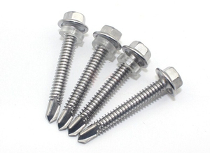 410 paslanmaz çelik altıgen vida kafa havşa Dove vida M4.2M4.8 25mm matkap kuyruk Ruspert finiş-ince kaba vida ISO metrik - Product Image 5