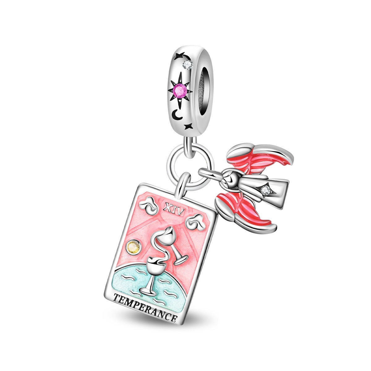 Pendentif carte modestie Pac1822
