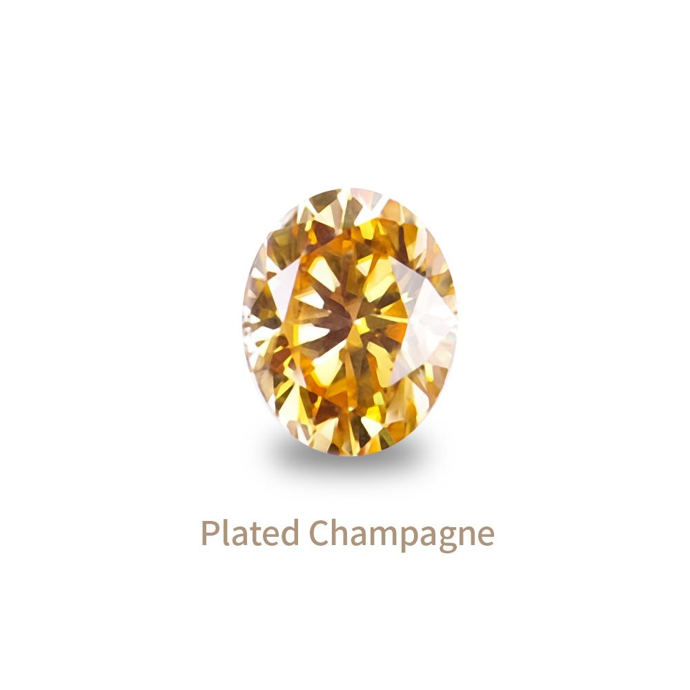 Plated champagne