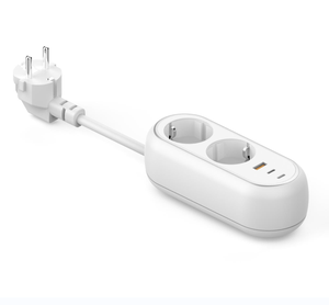 TOYEGaN充電器電源タップ入力2ACソケット出力2 Tpye C & 1USB GaN 65WACソケット電話充電器 - Product Image 2