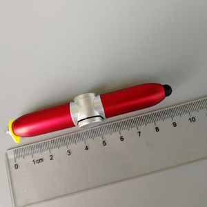 Promosyon hediye çok fonksiyonlu mini led el feneri Fidget Spinner kalem Stylus ile - Product Image 5