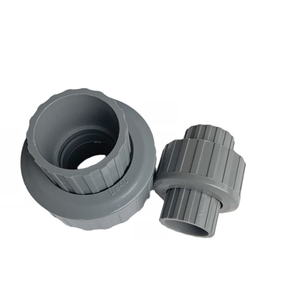 Upvc Plastic <strong>ASTM</strong> DIN BS Sch40/80 PVC Pipe Fitting Female Socket Thread UPVC CPVC Union for <strong>Water</strong> Supply - Product Image 1