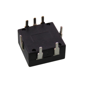 7-Pin nero 12*12mm PCB terminale di chiusura di plastica torcia elettrica interruttore a pulsante struttura elettronica On-On-On-On-On Touch Switch - Product Image 5