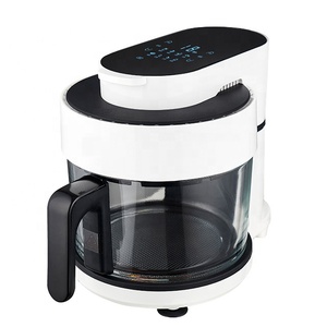 Friteuse à air intelligente Ménage Verre transparent Fenêtre visuelle Huile Sans fumée Ailes de poulet frites Friteuse à air Four grille-pain OEM - Product Image 1