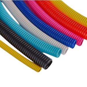 Özelleştirilebilir renk plastik kablo ve tel gömülü kılıf PE hortum ile iyi esneklik kaplin tipi boru - Product Image 1