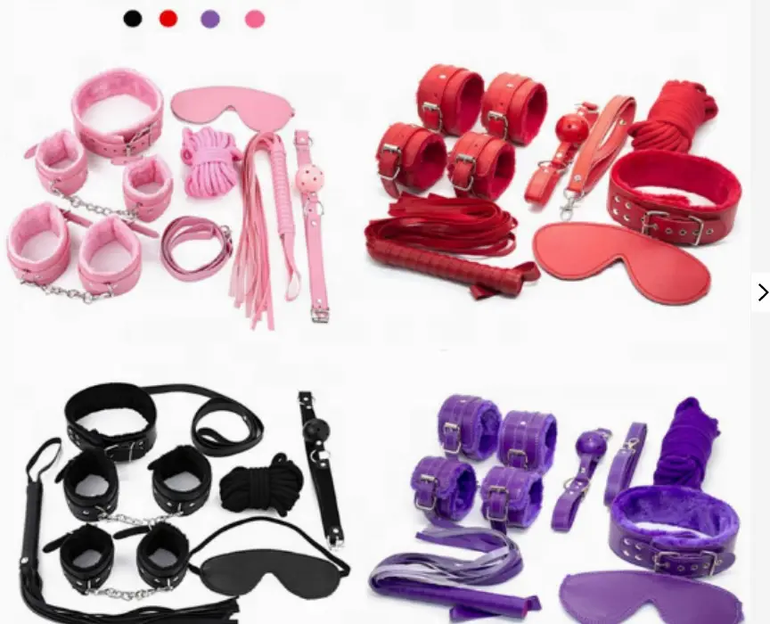 Chinois fétiche bondage contraintes métal bdsm femme top ensemble SM Silicone Ball Gag avec serrure bracelet en cuir BDSM