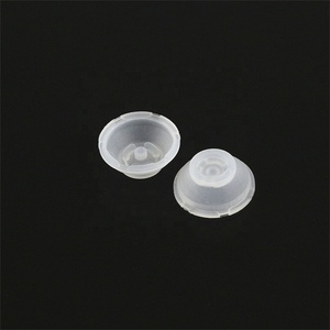 Pulsante della tastiera della pillola del carbonio conduttivo del ODM dell'oem pulsanti della tastiera a pressione singola in gomma siliconica trasparente - Product Image 3