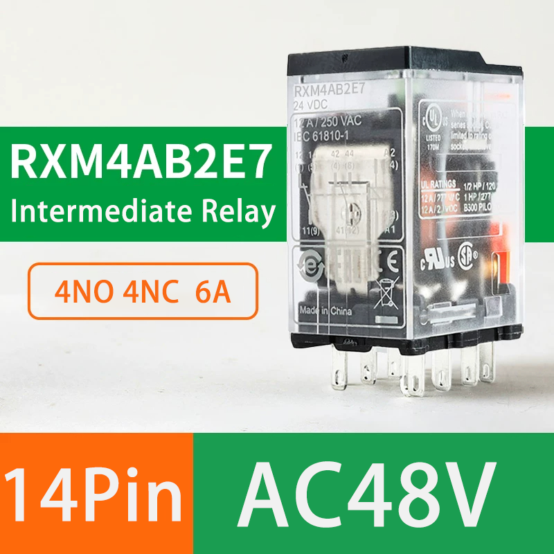RXM4AB2E7 14Pin 48VAC
