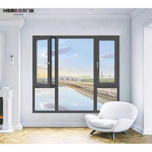Aluminum Sliding <strong>windows</strong> Sound Insulation Heat Insulation Sliding System Double Glass Sliding <strong>Window</strong> - Product Image 3