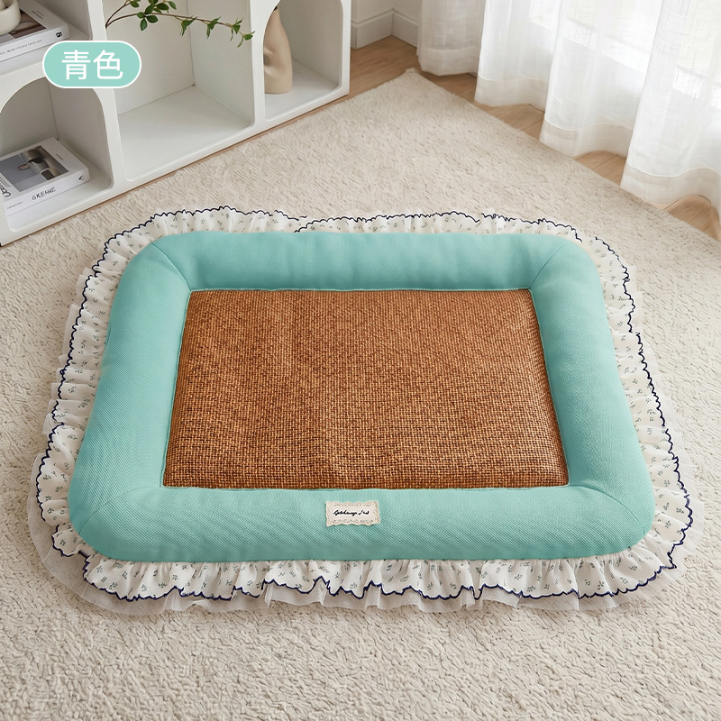 Tapis de dentelle crème glacée - Milkshake Green