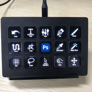 Teclado de juego multifuncional personalizable de 15 teclas LCD totalmente personalizables para controlar tus aplicaciones y herramientas como Stream Deck - Product Image 5