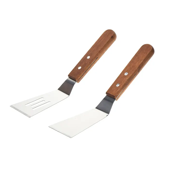 Hot New thiết kế baking tool 2 cái bánh Pizza thịt bò xẻng với tay cầm bằng gỗ
