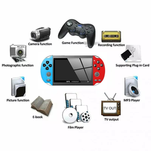 Manufactory Hot Sale Handheld Game Player X7 4.3 Inch hd Display Screen 64 Bits Retro Arcade Portable Game <strong>Console</strong>