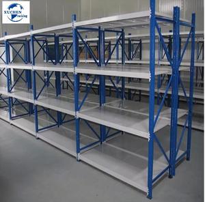 Estante de almacenamiento de almacén industrial resistente Sistema de estantería de acero Estantes apilables Estantes y estantes - Product Image 3