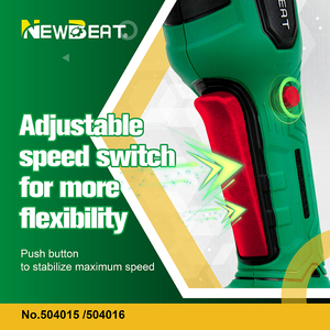 NewBeat 125毫米电池电源无绳角磨机，带电池和充电器微角磨机 - Product Image 3