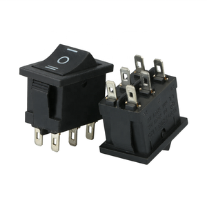 ロッカースイッチ20a 125v 16a 250v ac <span class=keywords><strong>kcd4</strong></span> 4/6ピン赤