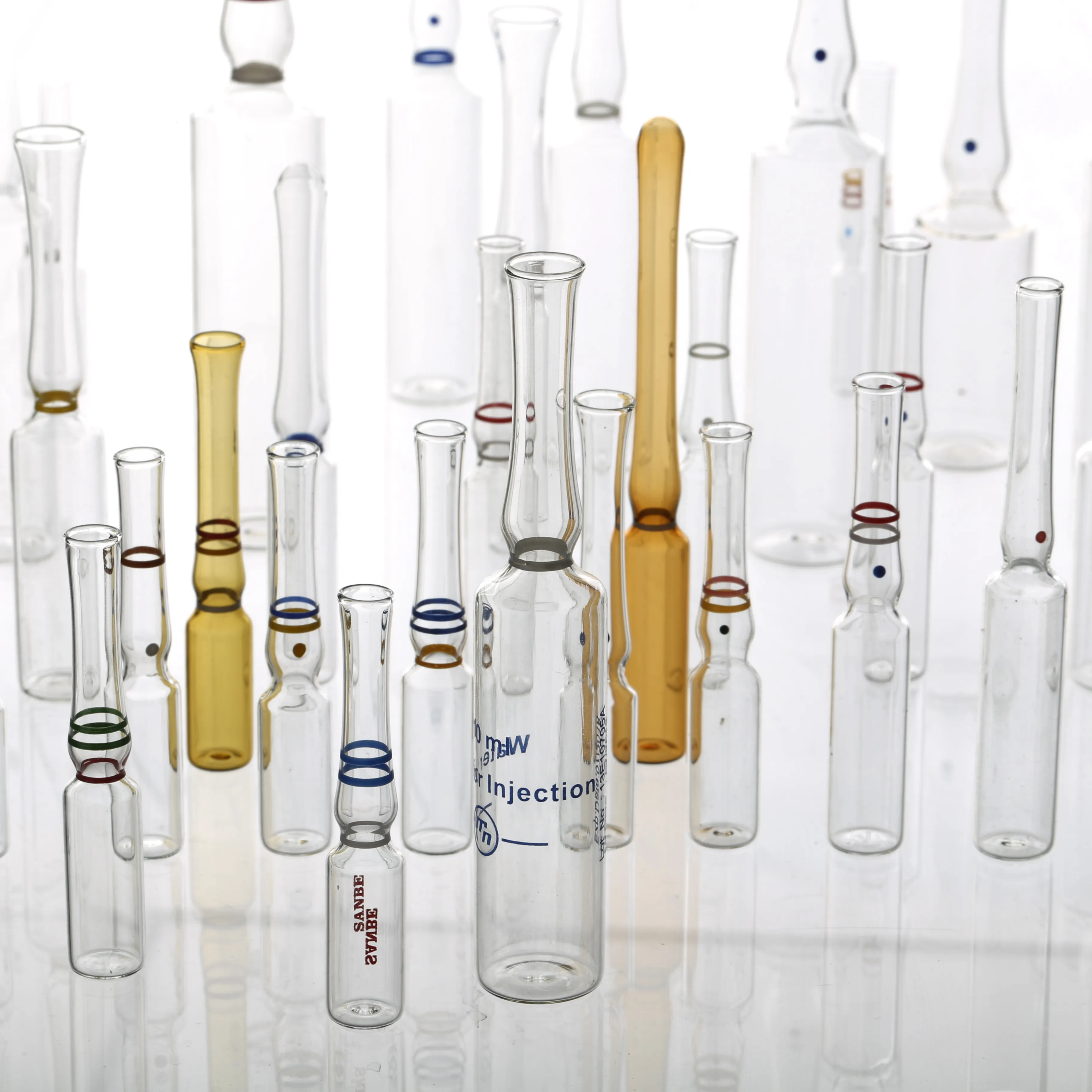 ampoules and vials for injection