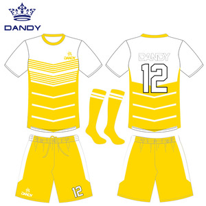 <strong>2025</strong> Custom Team Logo Soccer Wear Set Wholesale Custom Sublimation Team Football <strong>Kit</strong> Set for Team - Product Image 6