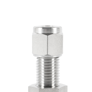 Thép không gỉ hình lục giác giả mạo đánh bóng ferrules nữ Threaded vách ngăn phụ kiện cho ngành công nghiệp - Product Image 5