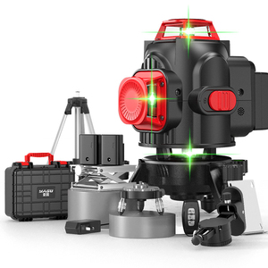 4D Laser <strong>Level</strong> with Fully <strong>Automatic</strong> Wall Mount Lazer Leveler