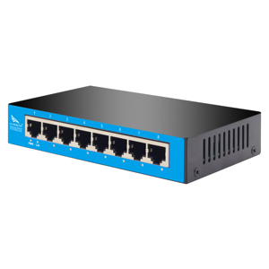 Conmutador Ethernet de 8 puertos y 100Mbps Plug and Play con función SNMP para monitoreo de red - Product Image 4
